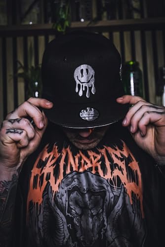 Capiche [99+ Variations] Special Series Snapback Cap - One Size Unisex Men - color: Wall Drawing Sb