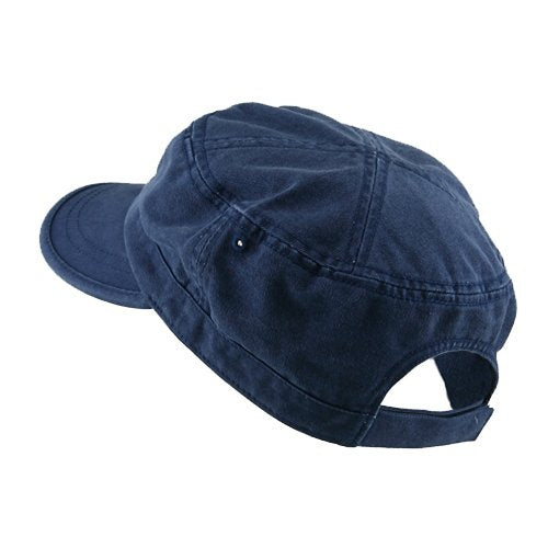 e4Hats.com Enzyme Regular Solid Army Caps - color: Blue