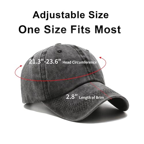 NPJY Baseball Cap Golf Dad Hat Adjustable Original Classic Low Profile Hat - color: Yellow(washed)