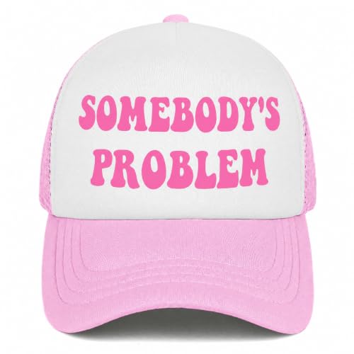 You Find It Offensive? I Find It Funny Trucker Hats for Women Pink Men Funny Slogan Pink Hats for Men - color: 28 Pink