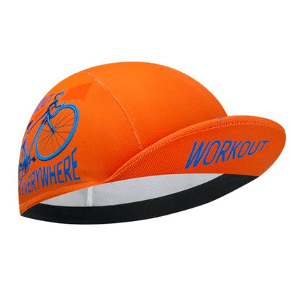 Cycling Cap for Man and Woman Cycling Hat Under Helmet-Polyester Breathable Sweat Absorbent - color: Aplan-16