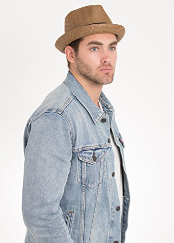 Peter Grimm Depp Fedora Hat - color: Brown, size: XX-Large