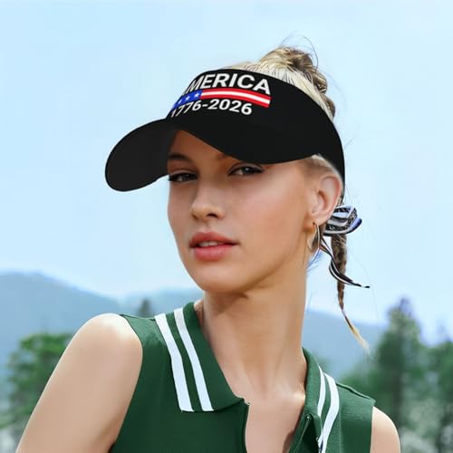 United States 250th Anniversary Hat America Patriotic Visor Caps for Women Men Adjustable Sun Hat - color: Usa 250th Anniversary 15