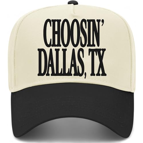 BROTHER TRUCKERS Choosin' Dallas Texas Hat - color: Black/Natural