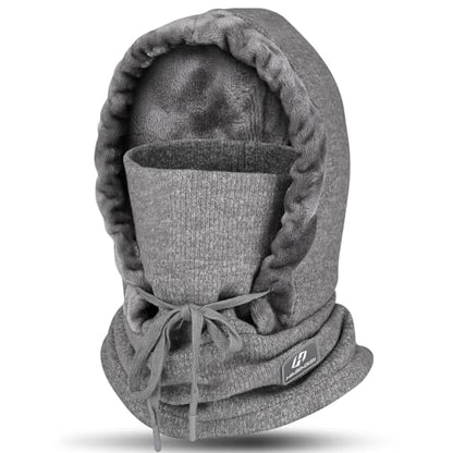 Balaclava Ski Mask Balaclava Face Mask for Men Women Winter PasamontañAs Hombre - color: Gray