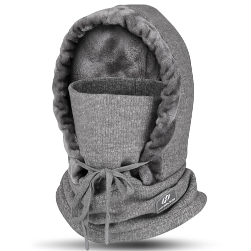 Balaclava Ski Mask Balaclava Face Mask for Men Women Winter PasamontañAs Hombre - color: Gray