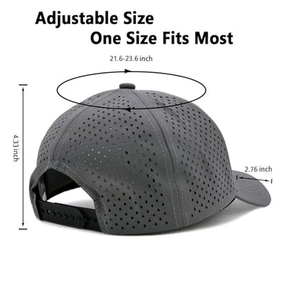 Quick Dry Trucker Hat for Men & Women Workouts Hats - color: Dark Grey