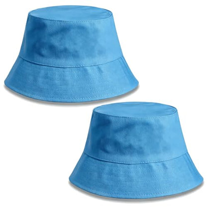 Colorful Bucket Hat - color: Blue
