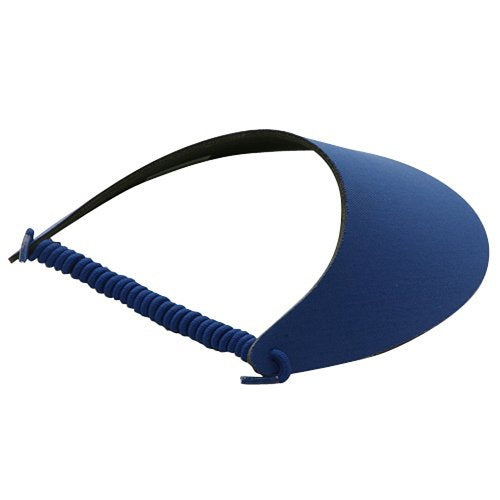 e4Hats.com Fabric Foam Visor - color: Blue