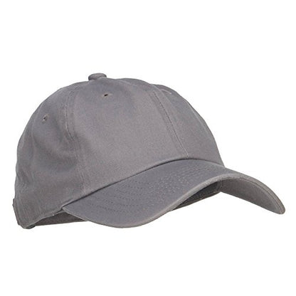 Nissi Unstructured Cotton Twill Washed Cap - color: Grey