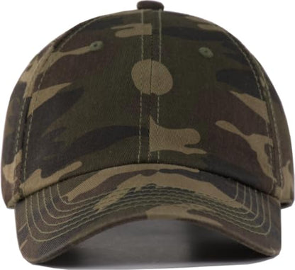 TSSGBL Unstructured Distressed Baseabll Cap Cotton Soft Dad Hat Adjustable Low Profile Headwear Ball Caps for Women Men - color: Distressed Camo, size: Medium-Large