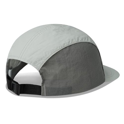Croogo Mesh 5 Panel Hat Quick Drying Running Baseball Cap for Outdoor - color: Lightgrey