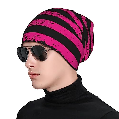 Sigouyinei Soft Knit Beanie Hat Lightweight Winter Hat for Women - color: Black28