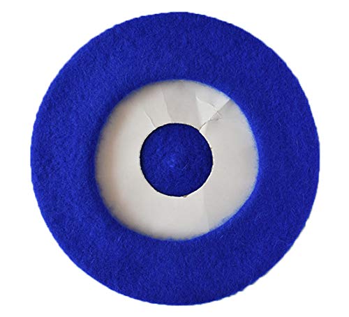 Kids Girls Boys Solid Color Classic French Style Beret Beanie Hat - color: Royal Blue