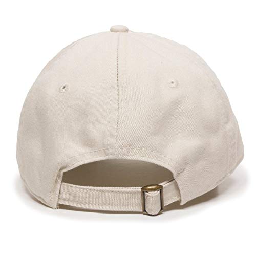 Pigeon Baseball Cap Embroidered Cotton Adjustable Dad Hat - color: Putty