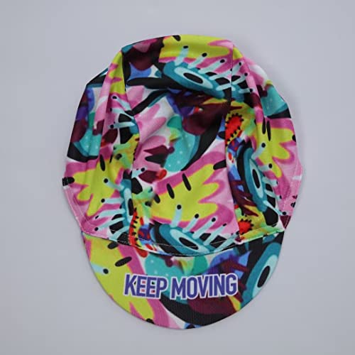 Funny Cycling Cap - Polyester Cartoon Cycling Hat-Under Helmet - Cycling Helmet Liner Breathable&Sweat Uptake - color: Lll
