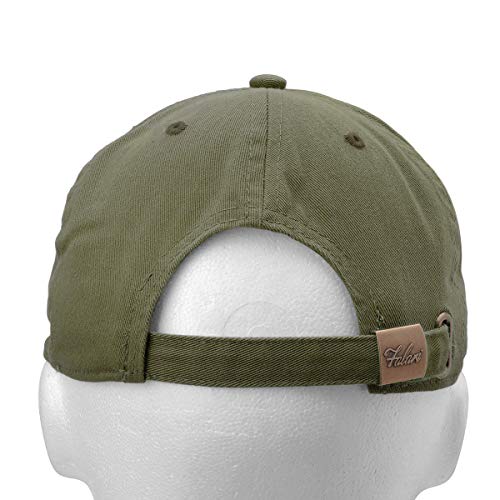 Falari Classic Baseball Cap Dad Hat 100% Cotton Soft Adjustable Size - color: Army Green