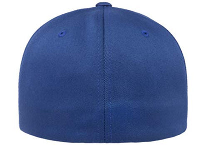 Flexfit Men's Athletic Baseball Fitted Cap - color: Royal, size: Large-X-Large