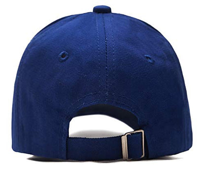 Edoneery Kids Baseball Hat, Adjustable Cotton Cap - color: Dark Blue, style: 3-8 Years