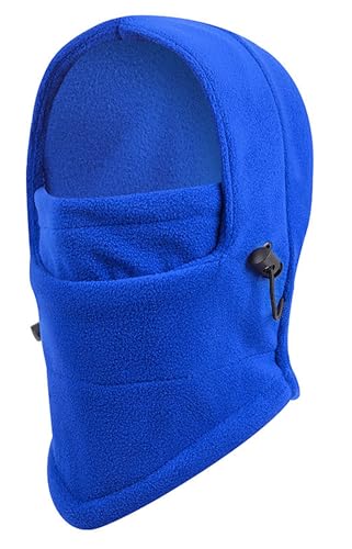 Kids Winter Hats Balaclavas Headwear Fleece Beanie Trooper Cute and Plush Warm Hat for Boys Girls 3-10T - color: Winter Warm Blue