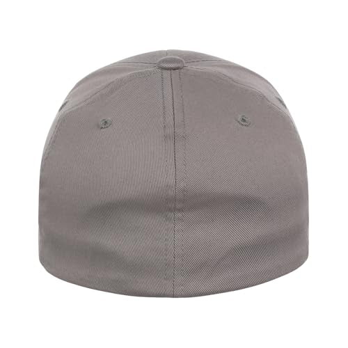Lids Blank All Star Classic Structured Stretch Fitted Baseball Cap – Curved Bill Hat for Men and Women - color: Charcoal, size: Large-X-Large