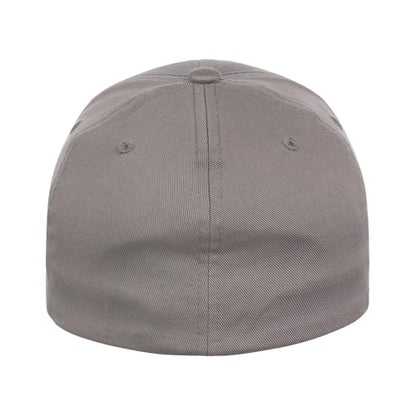 Lids Blank All Star Classic Structured Stretch Fitted Baseball Cap – Curved Bill Hat for Men and Women - color: Charcoal, size: Large-X-Large