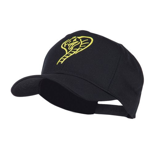 Cobra Embroidered Cap - color: Black