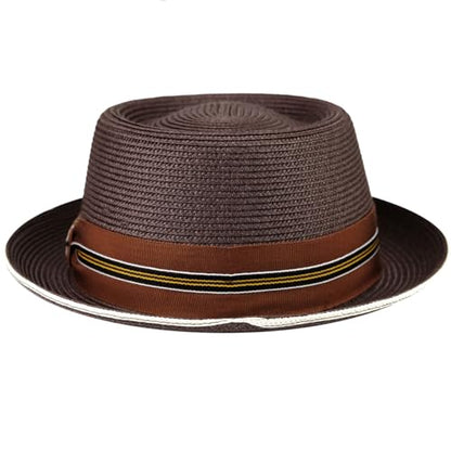 Bailey 1922 Carver Pork Pie Hat - Dusty Olive/XXL - color: Java Bean, size: Small
