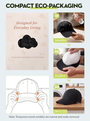 American Trends Women's Cotton Baseball Cap Soft Unstructured Plain Dad Hat - color: Grey