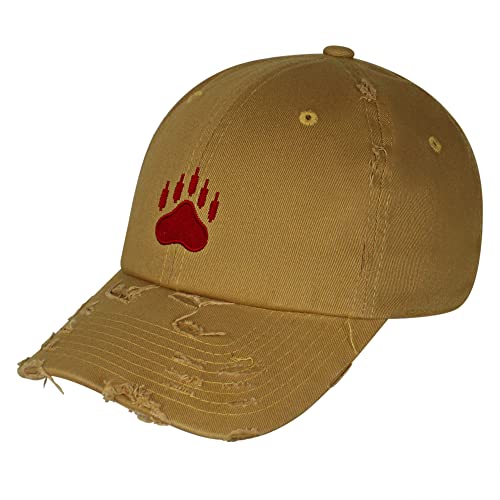 JPAK Bears Vintage Dad Hat Embroidered Cap NASDAQ Symbol Stocks - color: Luxor Gold
