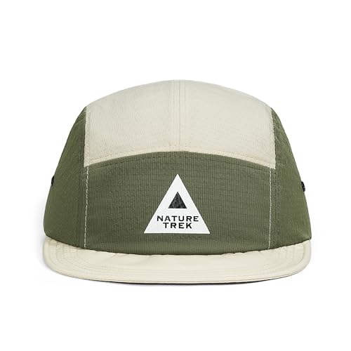 Clakllie Quick Dry Short Brim Cap for Men Lightweight 5 Panel Running Hat Water-Repellent Baseball Cap Outdoor Hiking Hat - color: Bs265p07-beige