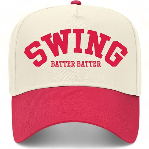 BROTHER TRUCKERS Swing Batter Batter Hat - color: Red/Natural