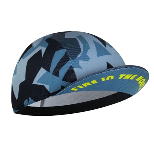 Cycling Cap for Man and Woman Cycling Hat Under Helmet-Polyester Breathable Sweat Absorbent - color: Aplan-5