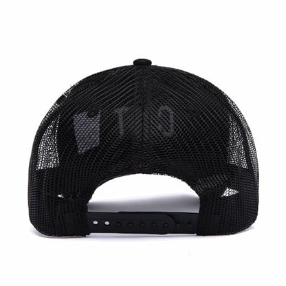 CAT Men's Raised Logo Cap - color: Black