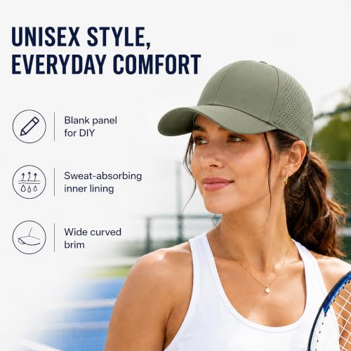 Quick Dry Baseball Cap Curved Brim Snapback Hat Mesh for Men Women - color: Black+navy+sagegreen