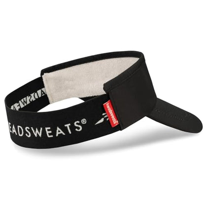 Headsweats Performance Pickleball Hats and Visors - color: Black, style: Visor