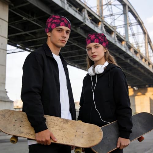Adjustable Cycling Cap, Quick Dry Sports Bandana Skull Cap Helmet Liner - color: Funny Brain