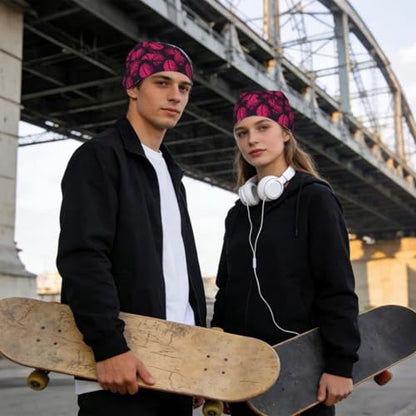 Adjustable Cycling Cap, Quick Dry Sports Bandana Skull Cap Helmet Liner - color: Funny Brain