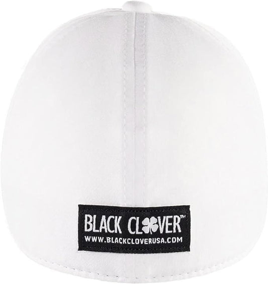 Black Clover Premium Flex Cap - color: 1 - White/Black Clover, size: Large-X-Large