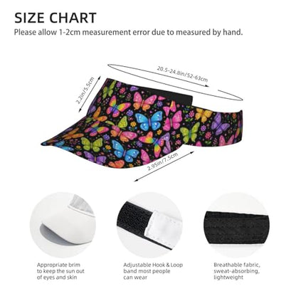 Panda Sports Sun Visor Hats for Women Men - color: 26