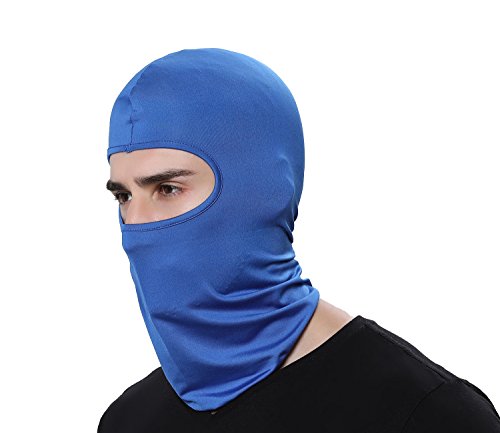 Pack of 3 Ski Mask Bandana Face Hat for Outdoor Airsoft Motorcycle Hood Helmet Balaclavas Headwear - color: Redwhiteblue