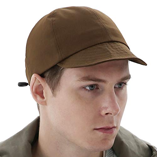 UNDERCONTROL Colorful Cycling Supplex Cap UPF 40 Low Profile Short Brim Foldable Quick Dry Outdoor Sports Adjustable hat - color: Brown