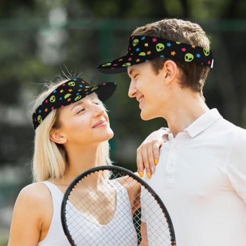 Leopard Print Sunscreen Visor Cap Adjustable Empty Top Athletic Beach Hat - color: 16