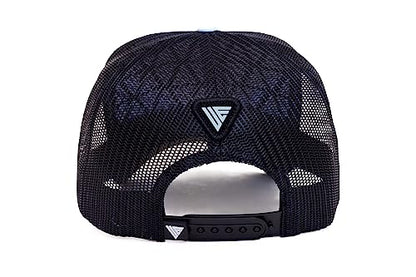 Urban Effort Trucker Hat for Men & Women, Mesh Back Baseball Cap, 5 Panel - color: Baby Blue, style: Mesh Back