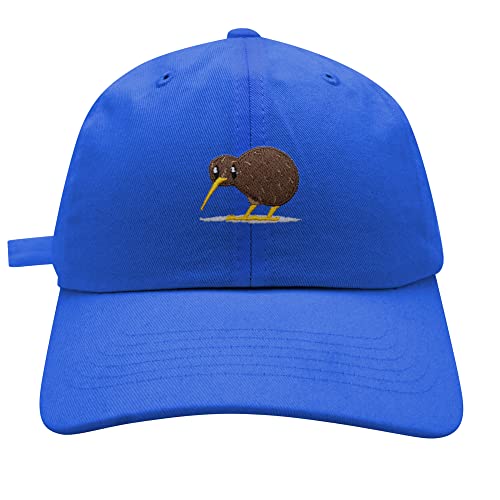 JPAK Kiwi Bird Baseball Cap Embroidered Cotton Dad Hat - Funny - color: Blue