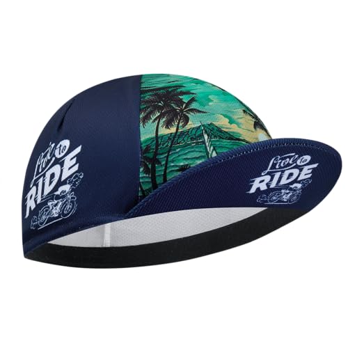 Cycling Cap for Man and Woman Cycling Hat Under Helmet-Polyester Breathable Sweat Absorbent - color: Aplan-31