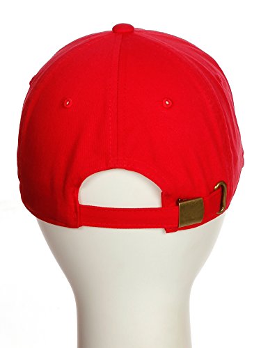 Classic Unstructured USA Cities Baseball Dad Hat 3D Raised PVC Letters Cap - color: Arkansas Red - White Black