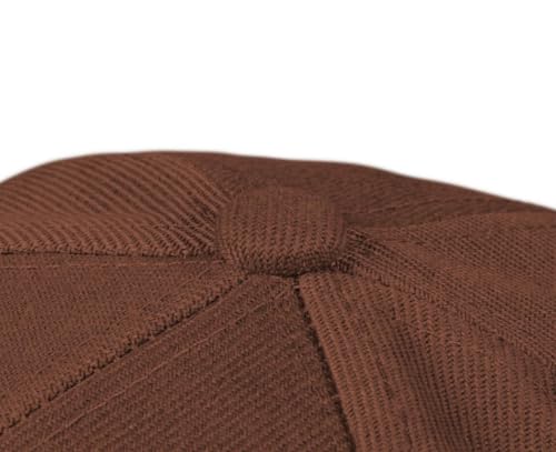 TK Flex Blank Hats, Adjustable Plain Hats, Casual Women's and Men's Hats, Baseball Caps for Patches and Embroidery, 12 Pack - color: Brown