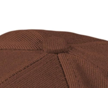 TK Flex Blank Hats, Adjustable Plain Hats, Casual Women's and Men's Hats, Baseball Caps for Patches and Embroidery, 12 Pack - color: Brown