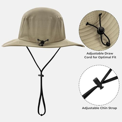 KastKing Sol Armis UPF 50 Boonie Hat for Sun Protection,Men Women - color: Nomad